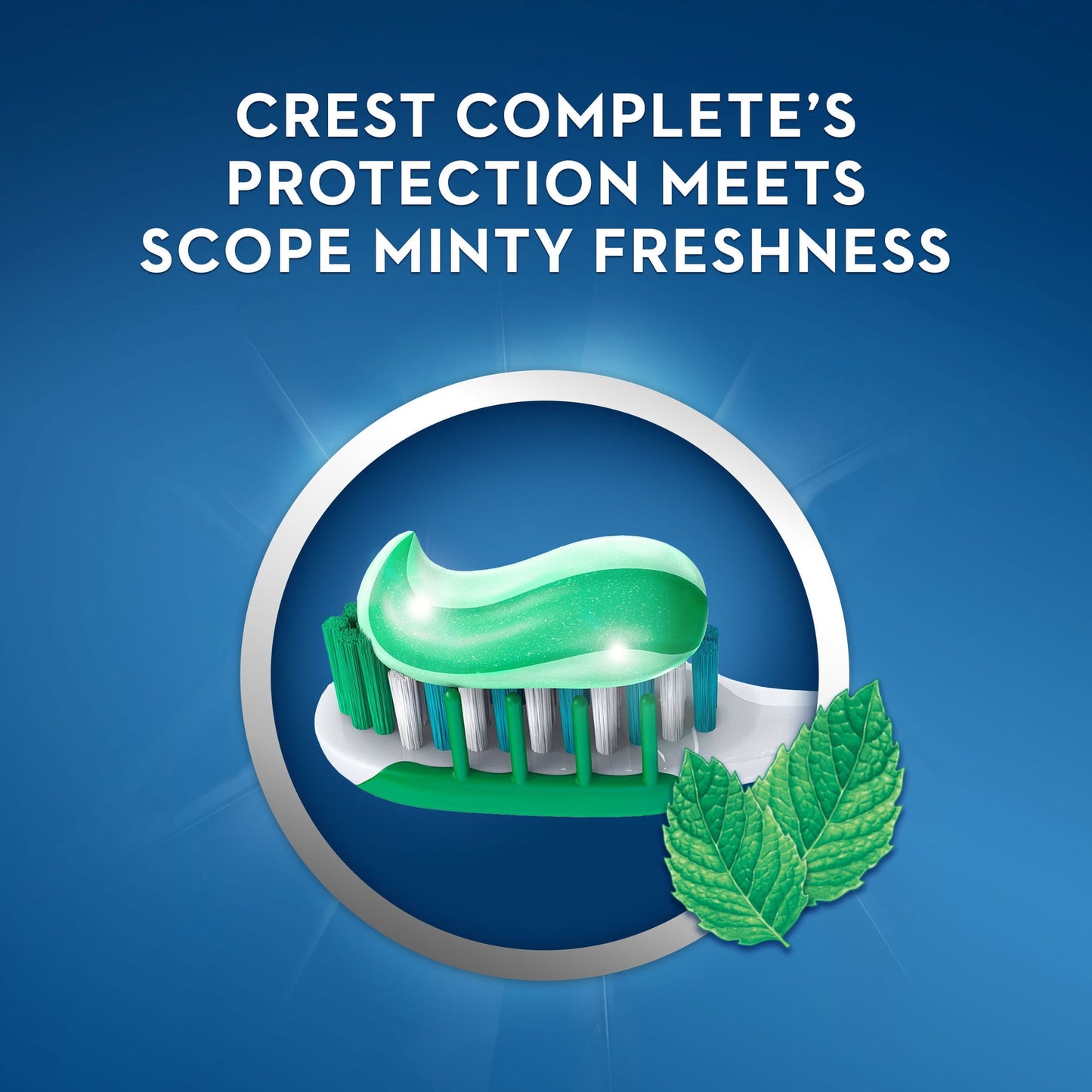 (2 pack) Crest Toothpaste, Complete Plus Scope Minty Fresh Liquid Gel Toothpaste 4.6 oz