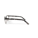 Hard Candy Women's HC207 Cat Eye Prescription Eyeglasses with Case, Brown Tortoise Gradient