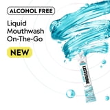 Listerine On-The-Go Cool Mint Alcohol Free Mouthwash Packets, 0.33 fl. oz., 15 Pack
