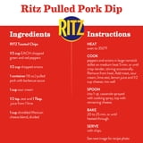 (3 pack) RITZ Toasted Chips Cheddar Crackers, Party Snacks, 8.1 oz
