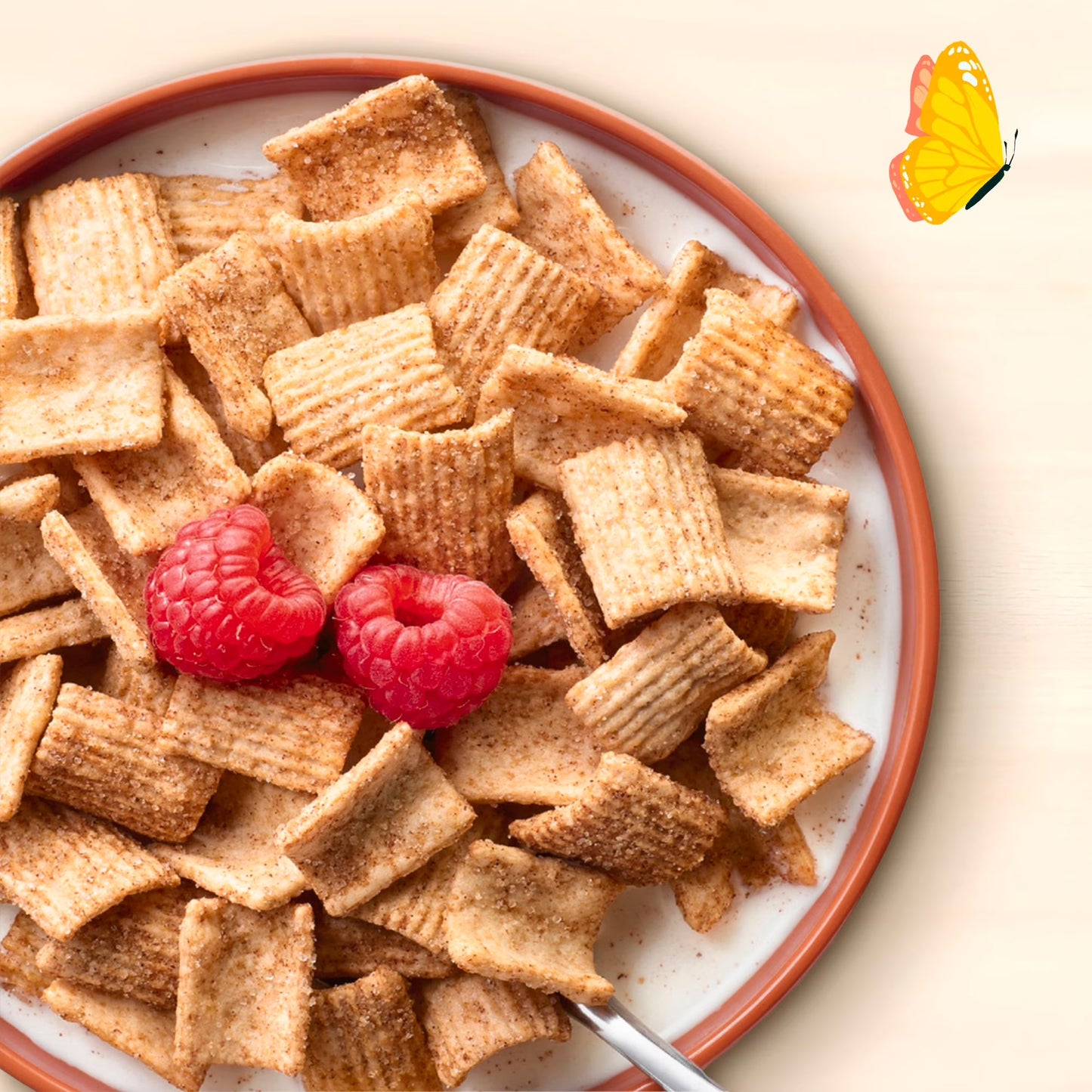 Cascadian Farm Organic Cinnamon Crunch Cereal, Family Size, 14.5 oz