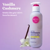 eos Cashmere Shave Oil for Smooth Skin - Vanilla Cashmere - 6 fl oz