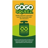 GoGo squeeZ Fruit & VeggieZ No Sugar Added Applesauce Variety Pouches, 3.2 oz (10 Pack)