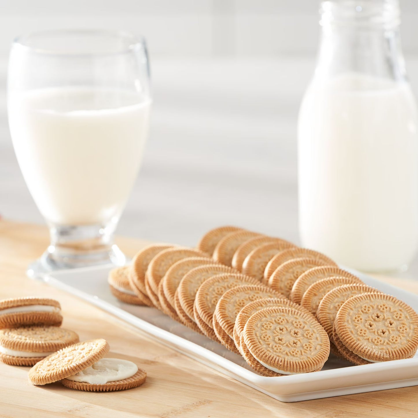 (6 pack) Great Value Gluten-Free Vanilla Crème Sandwich Cookies, 10.5 oz