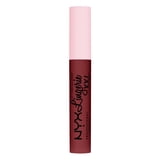 NYX Professional Makeup Lip Lingerie XXL Smooth Matte Liquid Lipstick, 16hr Longwear, Strip N Tease, 0.13 fl oz