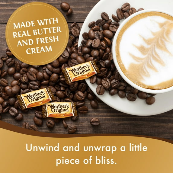(2 pack) Werthers Original Hard Carmel Coffee Candy, 5.5 oz