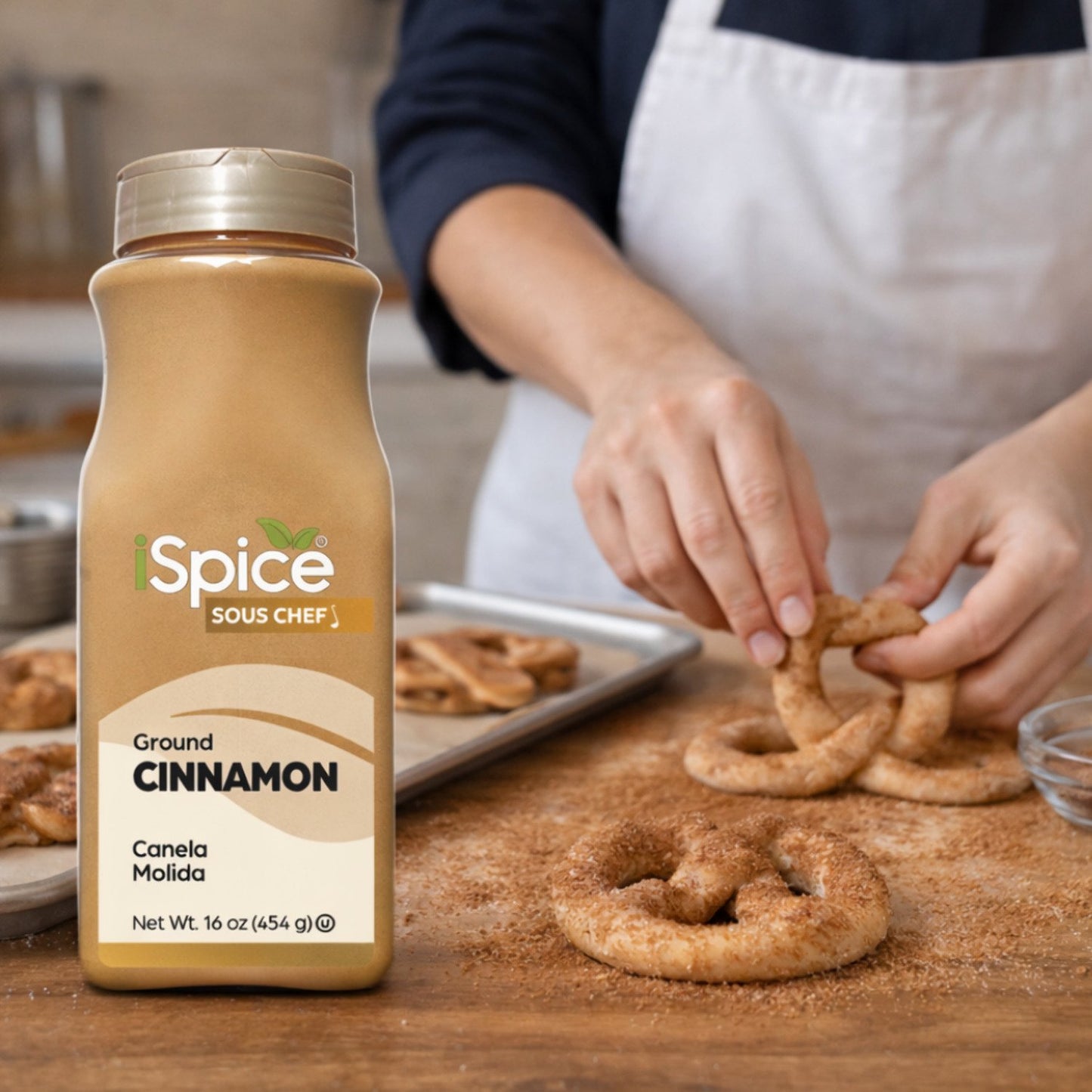iSpice | Cinnamon Ground | 16 oz | Bulk Size | Rich Aroma