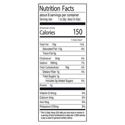 Great Value Sour Cream & Onion Flavored Potato Chips, 7.75 oz Bag