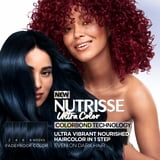 Garnier Nutrisse Ultra Nourishing Unisex Hair Color Highlights Creme, V2 Dark Intense Violet, 1 Kit