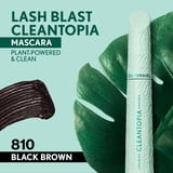 COVERGIRL Lash Blast Cleantopia Mascara, 810 Black Brown, 0.32 fl oz