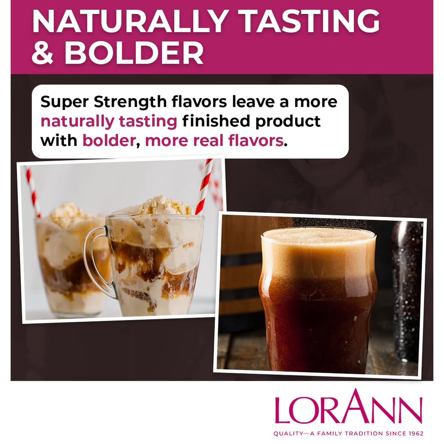 LorAnn Oils Super Strength Flavoring - Used For Candy Making, Flavoring Extracts, Baking, Hard Candy, and Flavor Oils, Root Beer, 1 fl dram