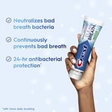 Crest Toothpaste Clean Breath Peppermint 4.6oz - Neutralizes Bad Breath, Antibacterial Protection, Fights Cavities, Freshens Breath, Gently Whitens