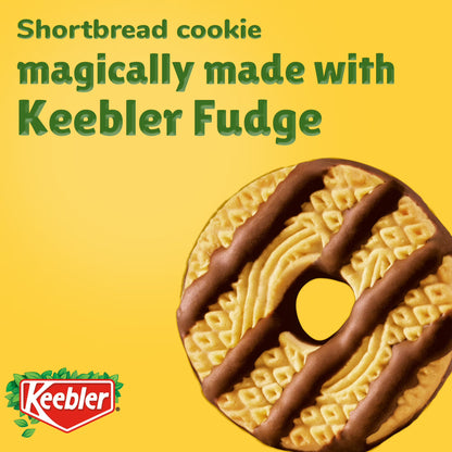 (12 pack) Keebler Fudge Stripes, Original Shortbread Cookies Coated in Keebler Fudge, 11.5 oz