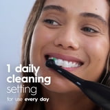 (3 pack) Oral-B Toothbrush, ProClean CrossAction, Battery Powered Electric Toothbrush, Black for Adults and Children 3+
