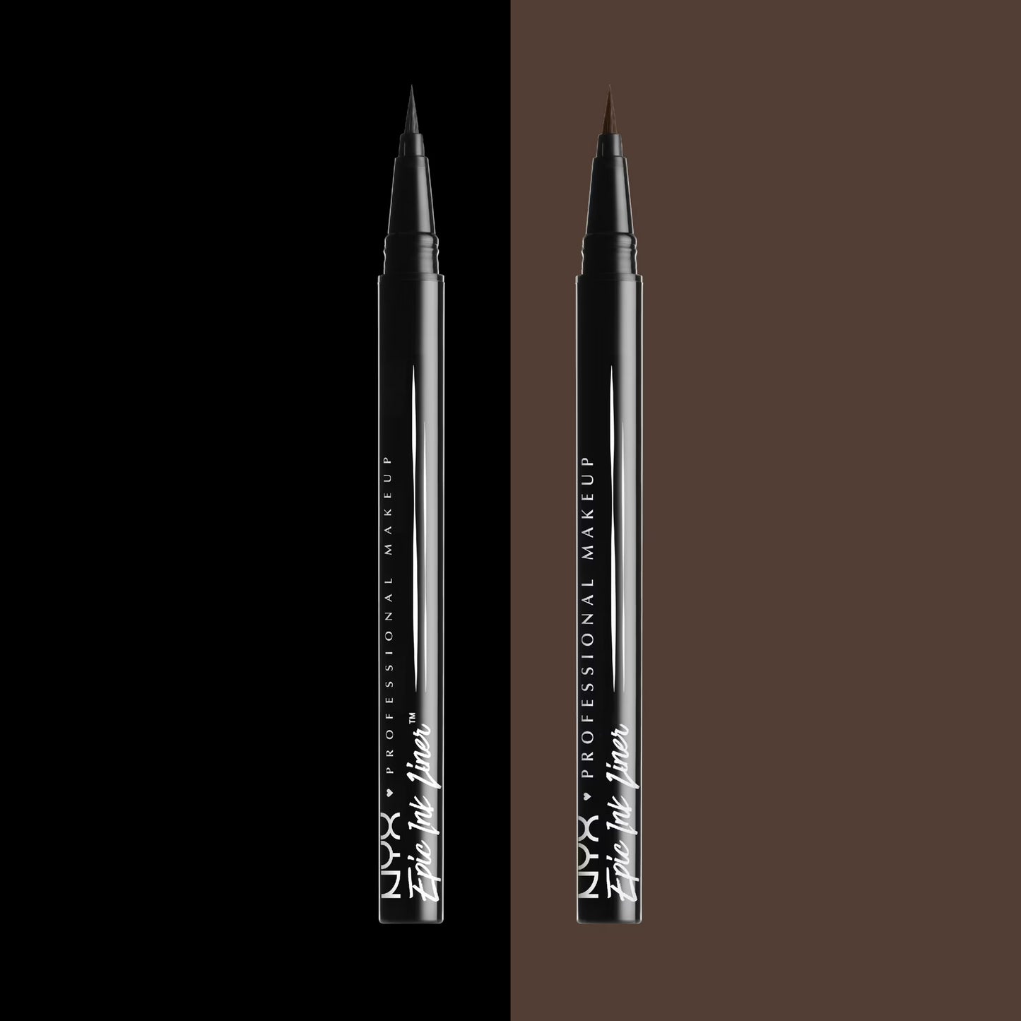 NYX Professional Makeup Epic Ink Vegan Waterproof Liquid Eyeliner, Black, 0.16 oz