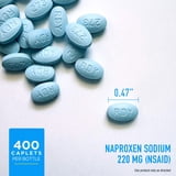Member's Mark Naproxen Sodium Tablets NSAID, 220 mg, 400 ct.