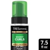 TRESemmé Air Dry Foam for Humidity Protection, Bouncy Curls Foam with Peptide Blend, 7.5 fl oz