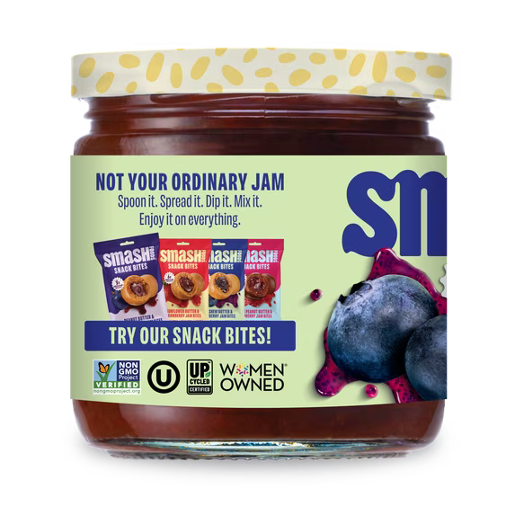 Smash Blueberry Superfood Fruit Spread 8oz