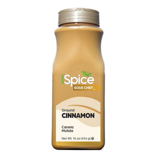 iSpice | Cinnamon Ground | 16 oz | Bulk Size | Rich Aroma