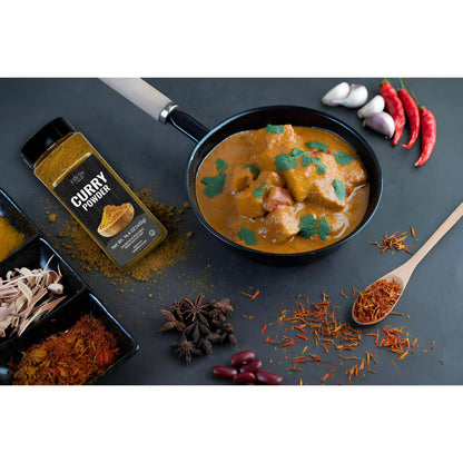 Curry Powder - 14.4 oz (410G) - Authentic Blend of Spices, Perfect for Culinary Adventures, Securely Packaged