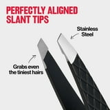Revlon Expert Slanted Tweezer, Made With Stainless Steel, 1 Count