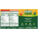 GoGo squeeZ Fruit & VeggieZ No Sugar Added Applesauce Variety Pouches, 3.2 oz (10 Pack)