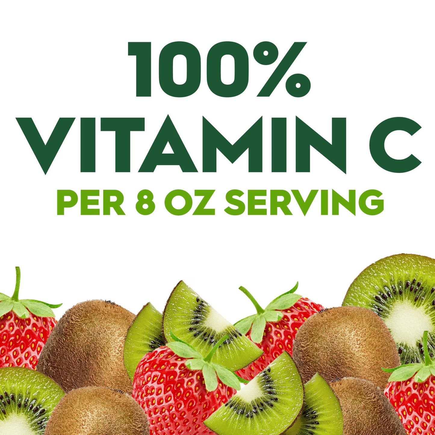 (4 pack) Juicy Juice 100% Juice, Kiwi Strawberry, 48 fl oz Bottle