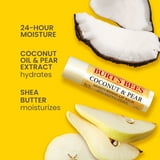 Burt's Bees 100% Natural Origin Lip Balm, Coconut & Pear and Mango, 2 Count