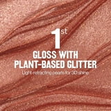 Revlon Super Lustrous Glimmer High-Shine Lip Gloss, 003 Lavender Lust, 0.13 fl oz