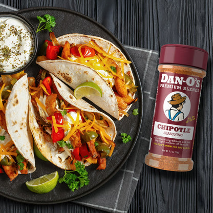 Dan-O's Chipotle Seasoning - All-Purpose Seasoning - Great for grilling & smoking anything - Small bottle (3.5 oz)