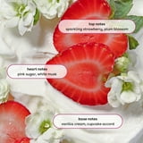 (4 pack) eos Shea Better Cashmere Body Wash - Strawberry Dream - 16 fl oz