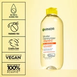 Garnier SkinActive Micellar Cleansing Water All in 1 Vitamin C Makeup Remover, Face Cleanser, 13.5 fl oz