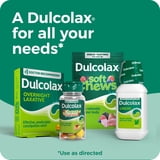 Dulcolax Bisacodyl Stimulant Laxative Pills for Overnight Constipation Relief, 5 mg, 25 Tablets