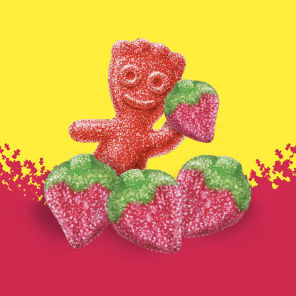 SOUR PATCH KIDS Strawberry Soft & Chewy Gummy Candy, Share Size, 12 oz