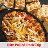 (3 pack) RITZ Toasted Chips Sour Cream and Onion Crackers, Party Snacks, Family Size, 11.4 oz