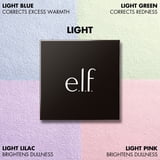 e.l.f. Set It Bright Correcting & Brightening Setting Powder Quad, Light, 0.37 oz