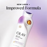 Olay Ultra Moisture Body Wash, Age Defy, Vitamin B3 & Hyaluronic, 22 fl oz
