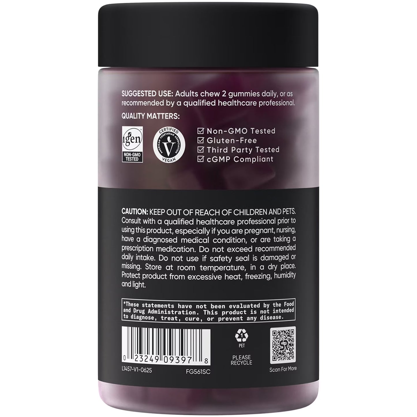 Sports Research Tart Cherry Gummies, 90 ct.