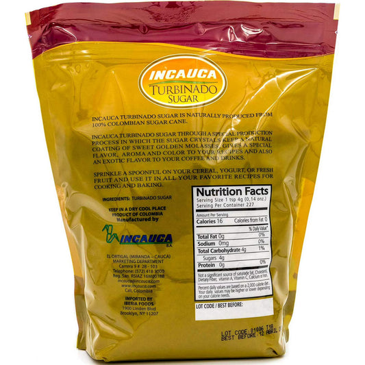 Iberia Foods Incauca Sugar, 32 oz