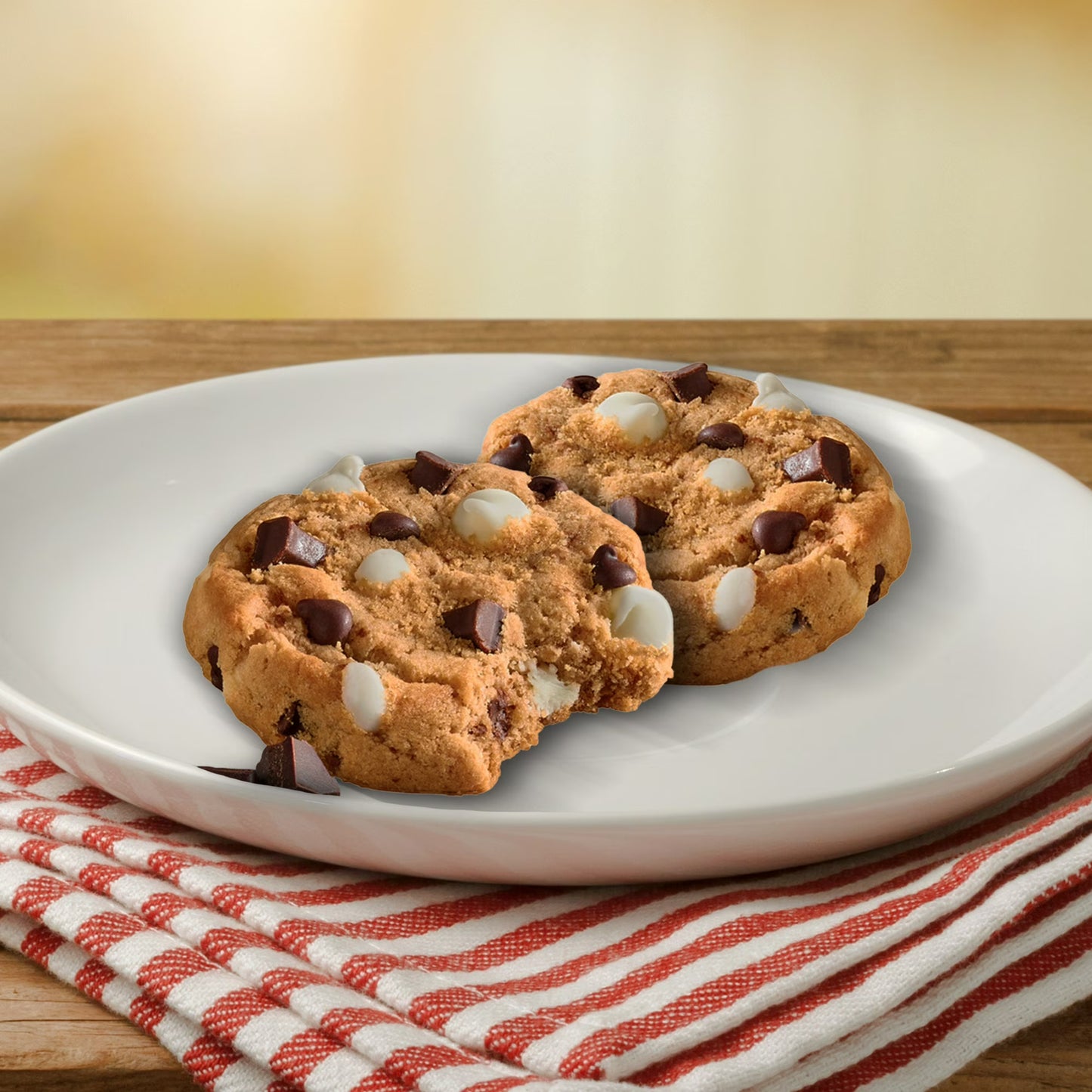 CHIPS AHOY! Crunchy White Fudge Chocolate Chunky Fudgy Chocolate Chip Cookies, Family Size, 18 oz