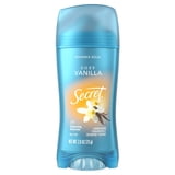 Secret Invisible Solid Female Antiperspirant and Deodorant, Vanilla Scent, 2.6 oz