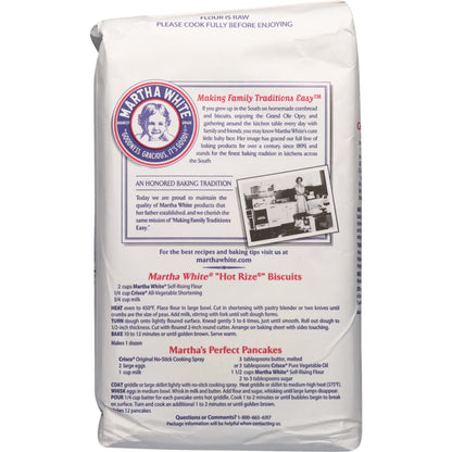 Martha White Self Rising Flour with Hot Rize, 5 lb Bag