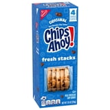 CHIPS AHOY! Fresh Stacks Chocolate Chip Cookies, Travel Snacks, 7.76 oz (4 Multi Snack Packs)