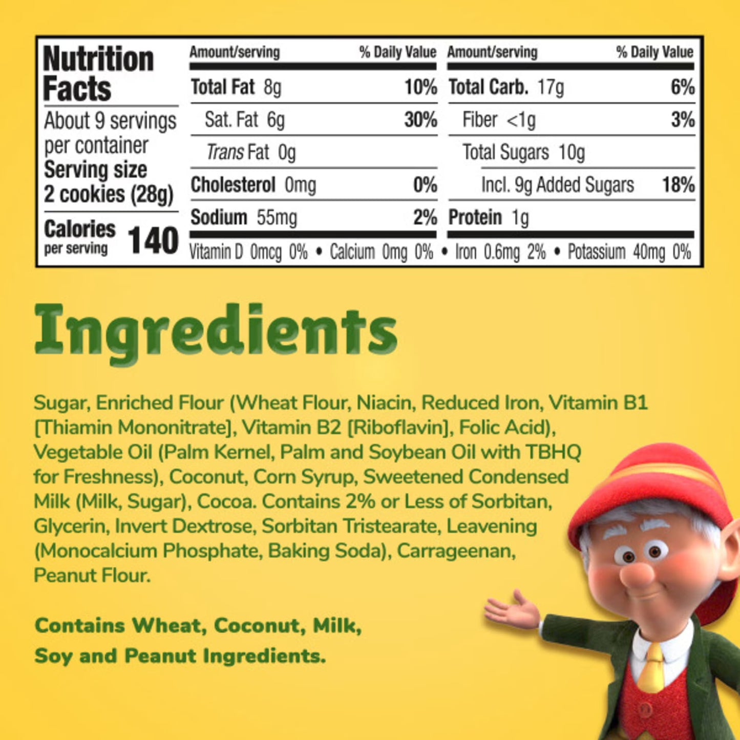 Keebler Coconut Dreams, Coconut and Caramel Cookies Coated in Keebler Fudge, 8.5 oz