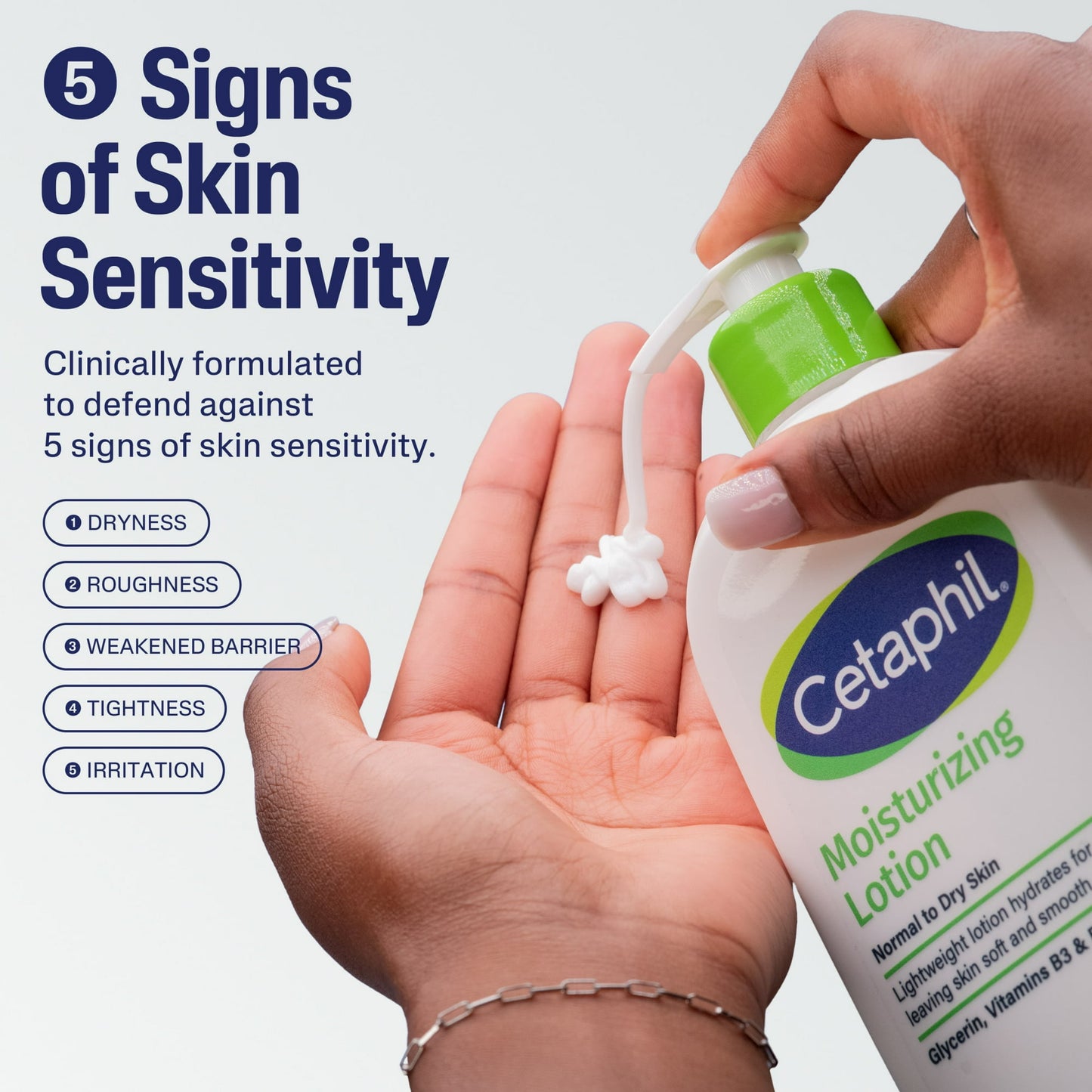 Cetaphil Travel Size Moisturizing Lotion for Dry to Normal Skin, Unscented, 2 fl oz