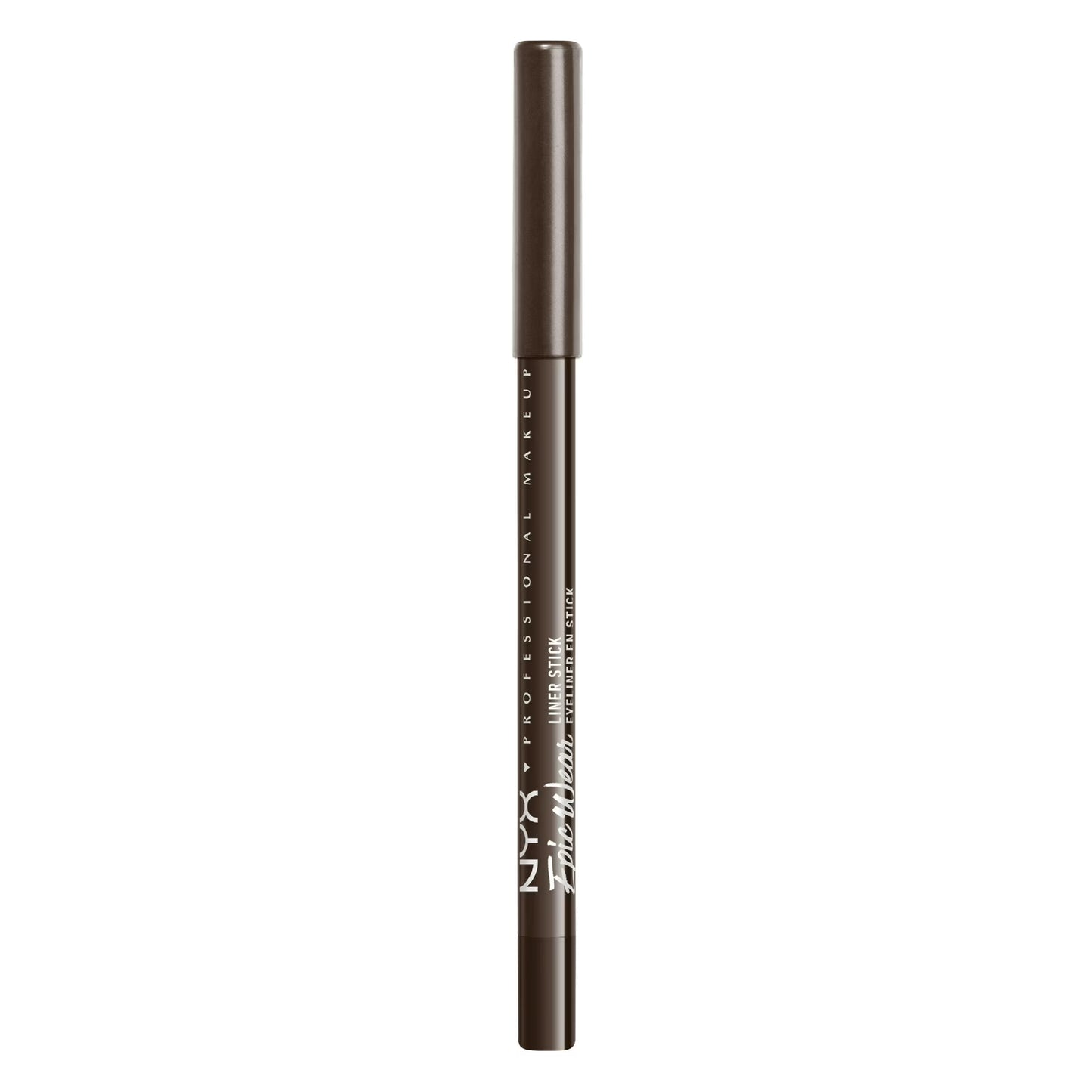 NYX Professional Makeup Epic Wear Liner Sticks, Long-Lasting Waterproof Eyeliner Pencil, Deepest Brown, 1 Count