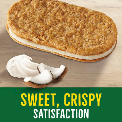 Nature Valley Biscuit Sandwiches, Coconut Butter, Snack Bars, 10 Bars, 13.5 oz