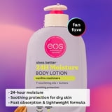 Bundle of eos Shea Butter Lotion, Creme de Pistachio & Vanilla Cashmere, for Dryness 16oz