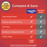 Equate Ultra Strength Antacid Soft Chews for Heartburn and Indigestion Relief, Cherry, 32 Soft Chews