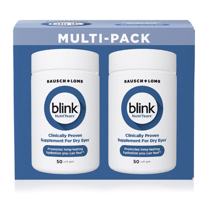 Blink NutriTears Supplement for Dry Eyes Softgels, 50ct., 2pk.